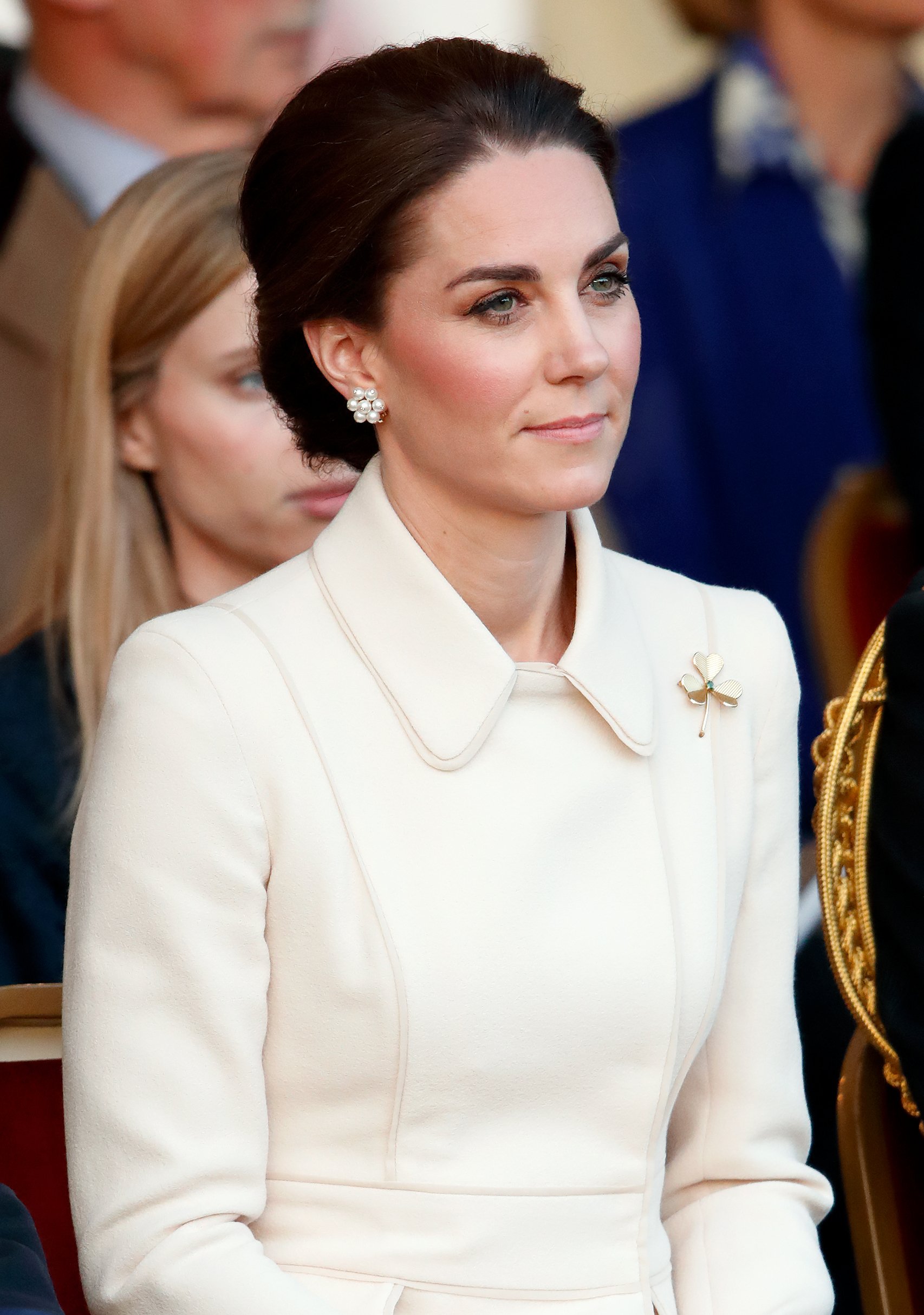 Catherine, Duchess of Cambridge attends the Household Division's 'Beating Retreat' at Horse Guards Parade on June 6, 2019 in London, England. | Photo: GettyImages