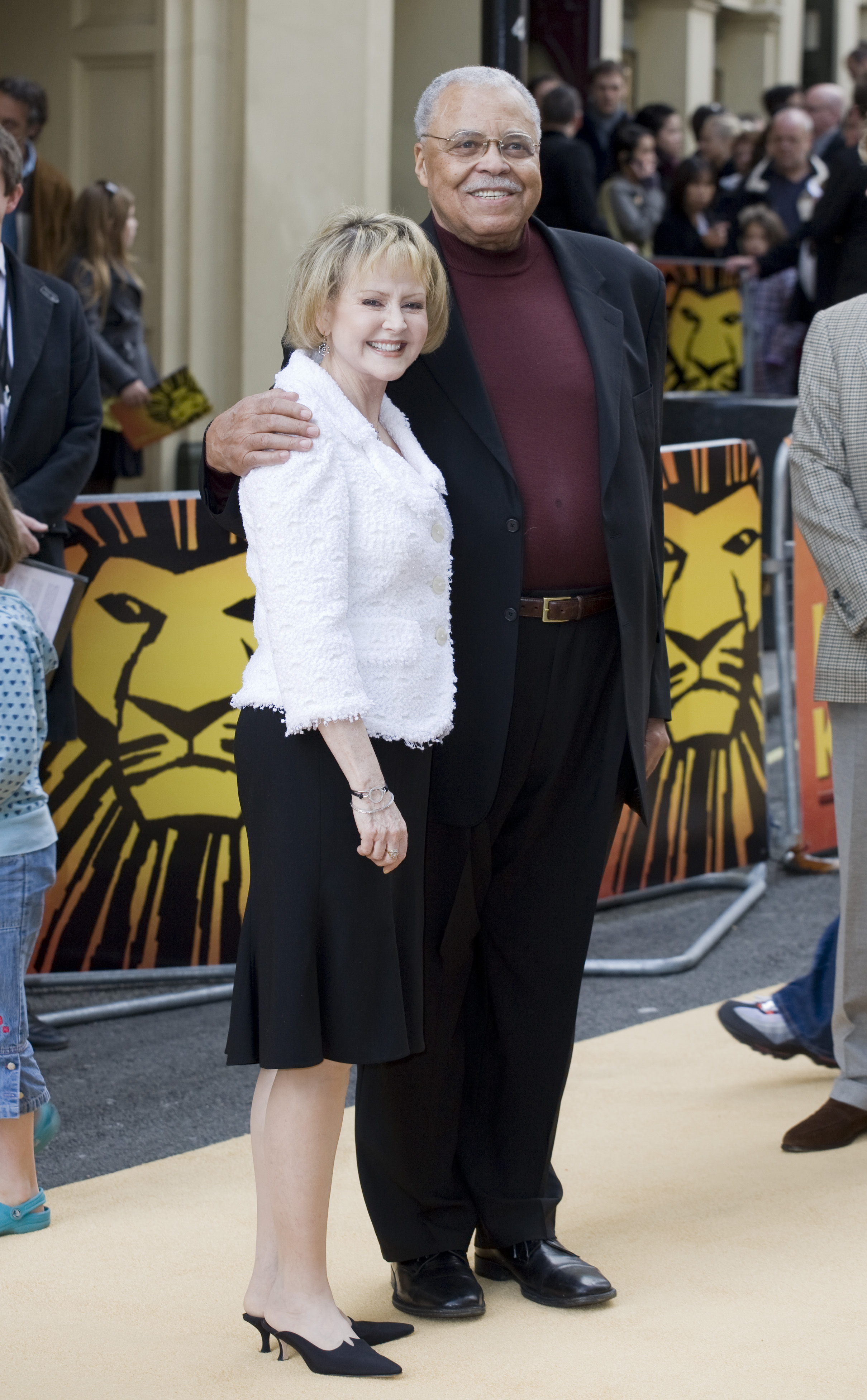 Cecelia Hart and James Earl Jones at the 10th Anniversary Performance of 