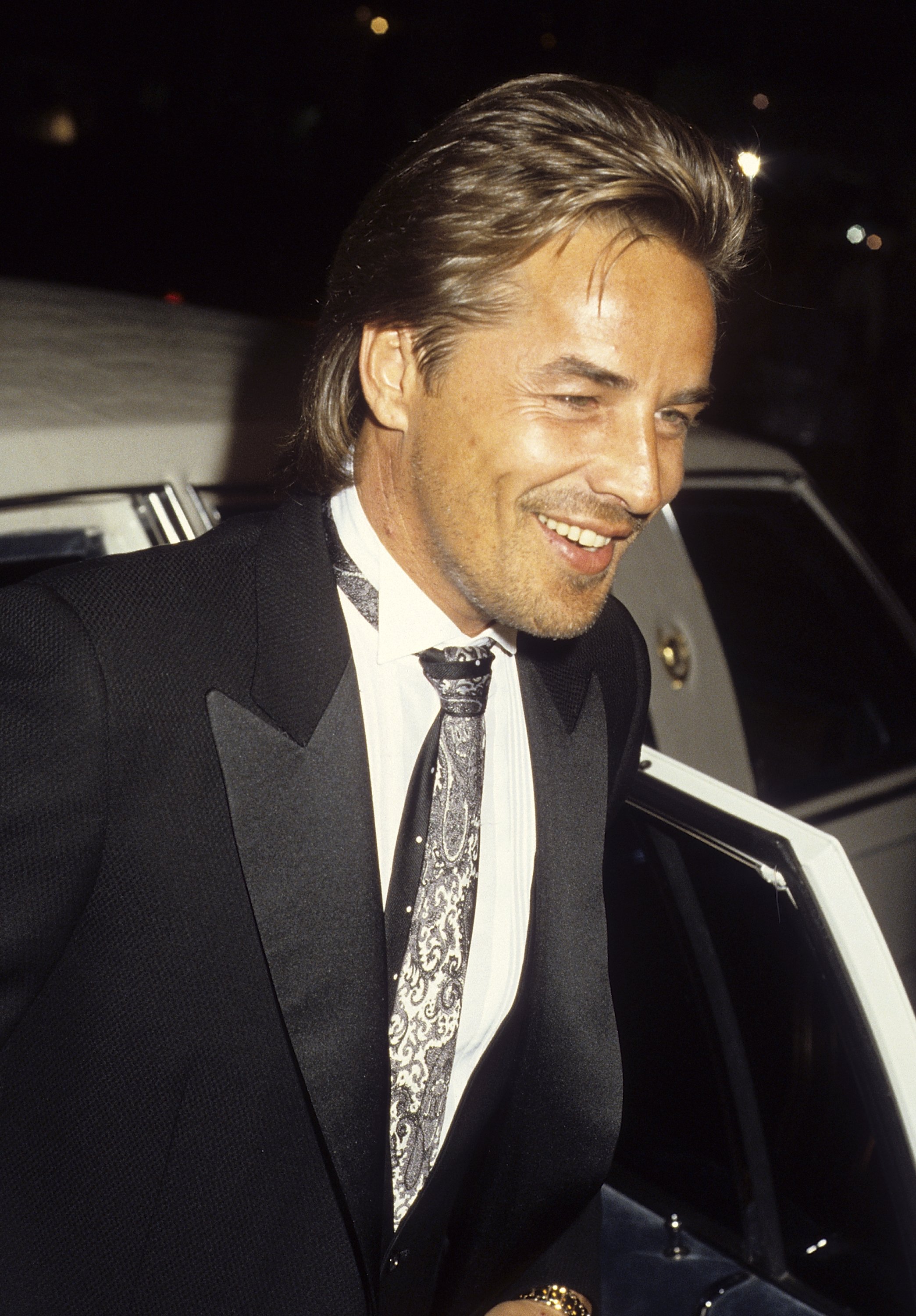 Don Johnson attends the 43rd Annual Golden Globe Awards on January 24, 1986 at the Beverly Hilton Hotel in Beverly Hills, California | Source: Getty Images