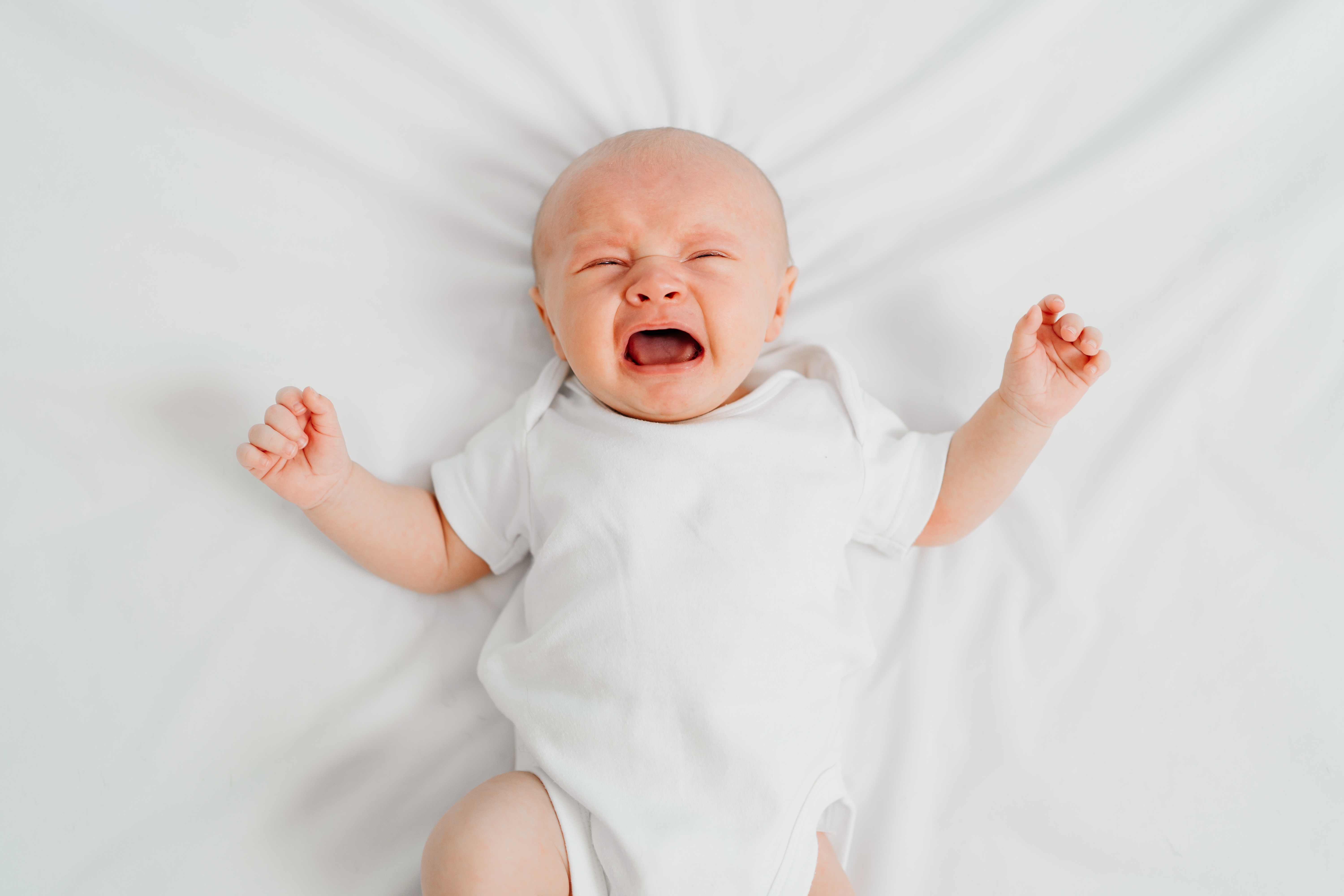 A crying baby | Source: Shutterstock