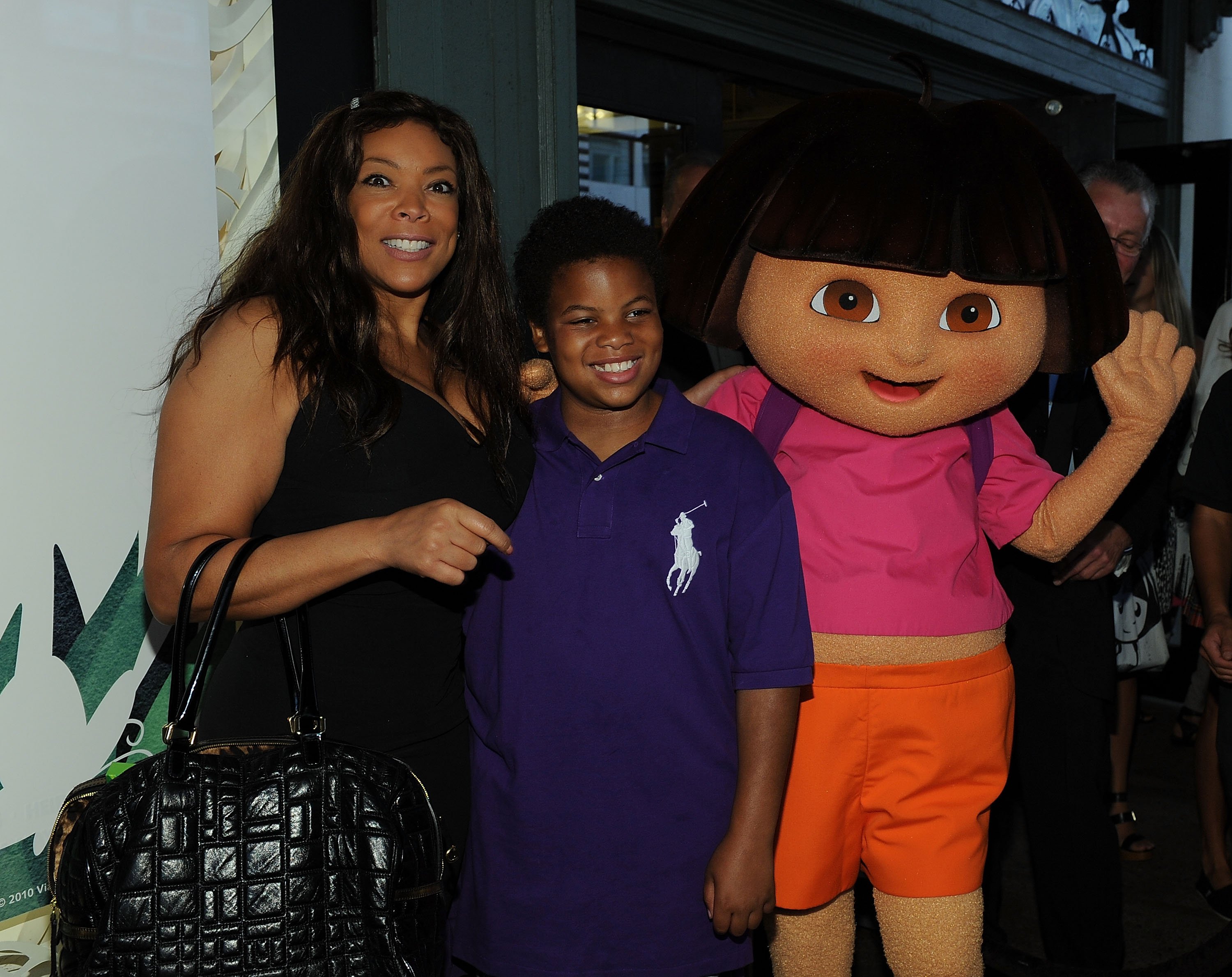 Wendy Williams and son Kevin attend Nickelodeon's Beyond the Backpack Kicks off Auction. | Photo: GettyImages