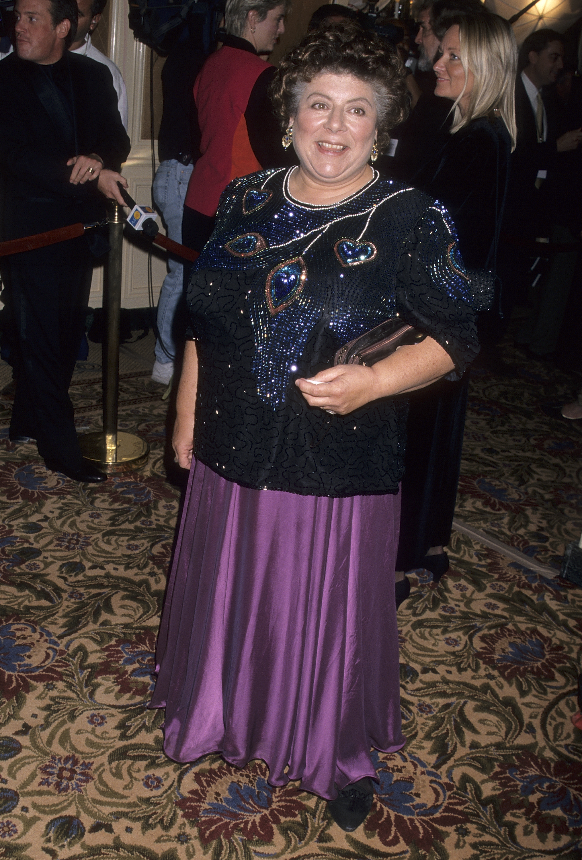 Miriam Margolyes at the BAFTA/LA's Eighth Annual Britannia Award Salute to John Travolta on 15 October 1998 in California, United States. | Source: Getty Images