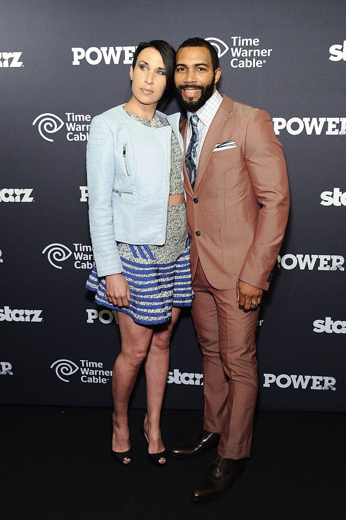 Omari Hardwick (R) and wife Jae Pfautch attend the "Power" Season Two Series Premiere at Best Buy Theater on June 2, 2015 in New York City | Photo: Getty Images 