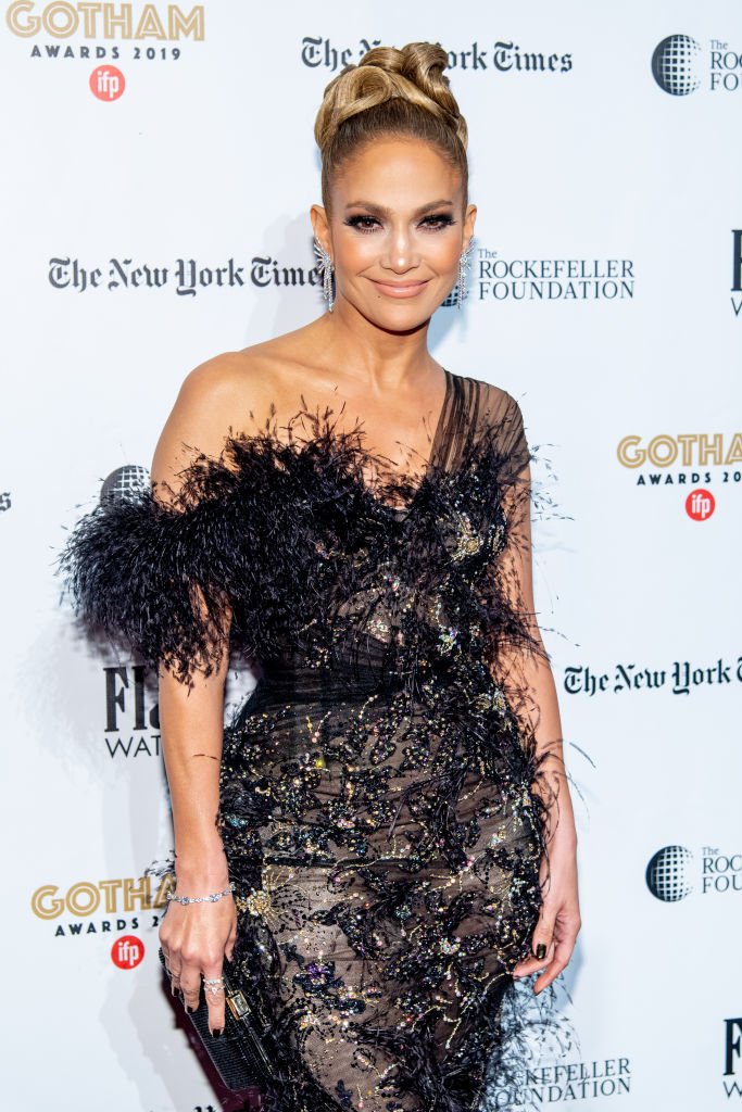 Jennifer Lopez pictured at the 2019 IFP Gotham Awards at Cipriani Wall Street, New York City. | Photo: Getty Images
