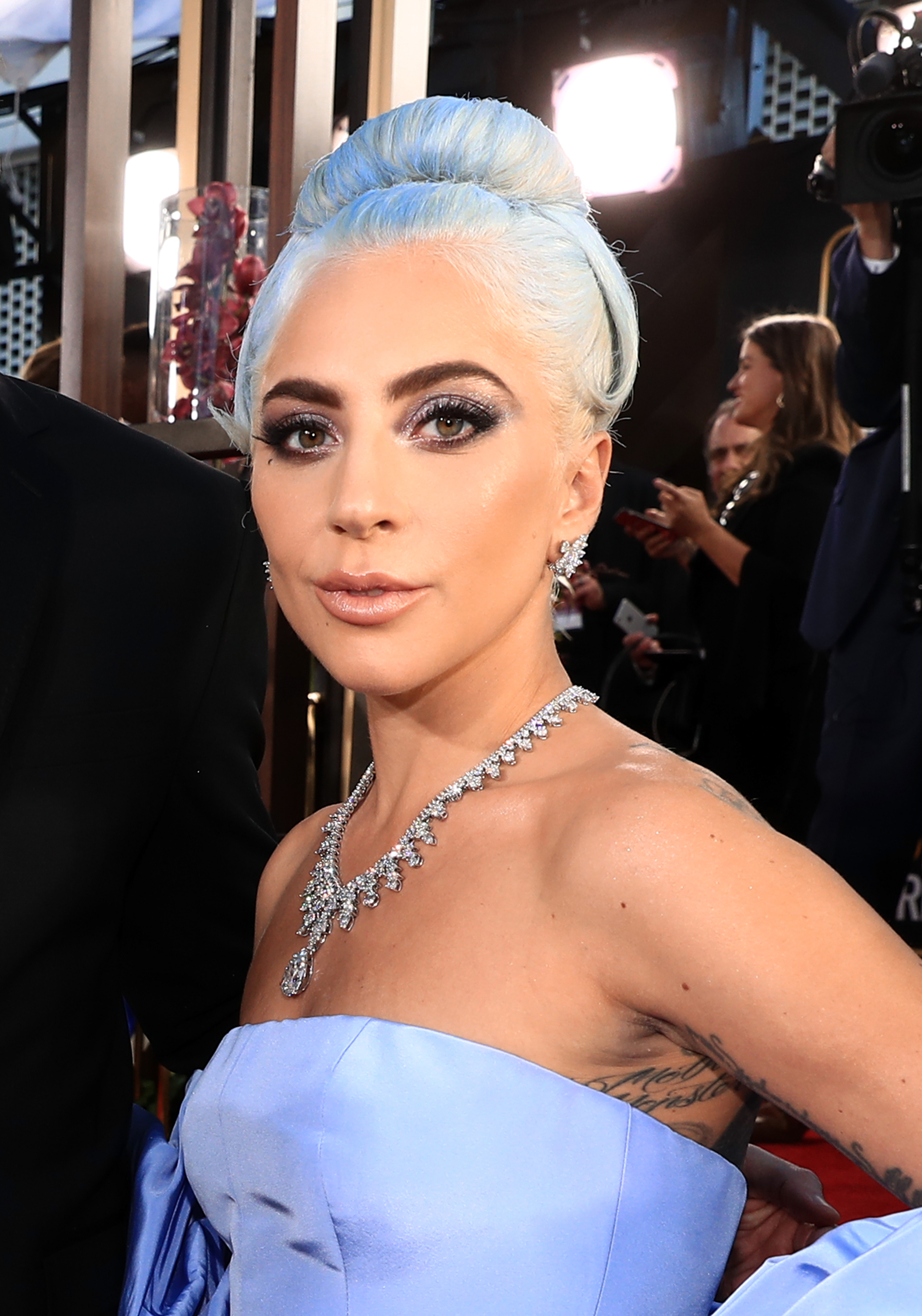 Lady Gaga at the 76th Annual Golden Globe Awards in Beverly Hills, California, on January 6, 2019, | Source: Getty Images