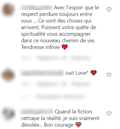 Réaction des internautes sur la séparation d’Ingrid Chauvin et Thierry Peythieu. | Photo : Instagram / Ingrid Chauvin