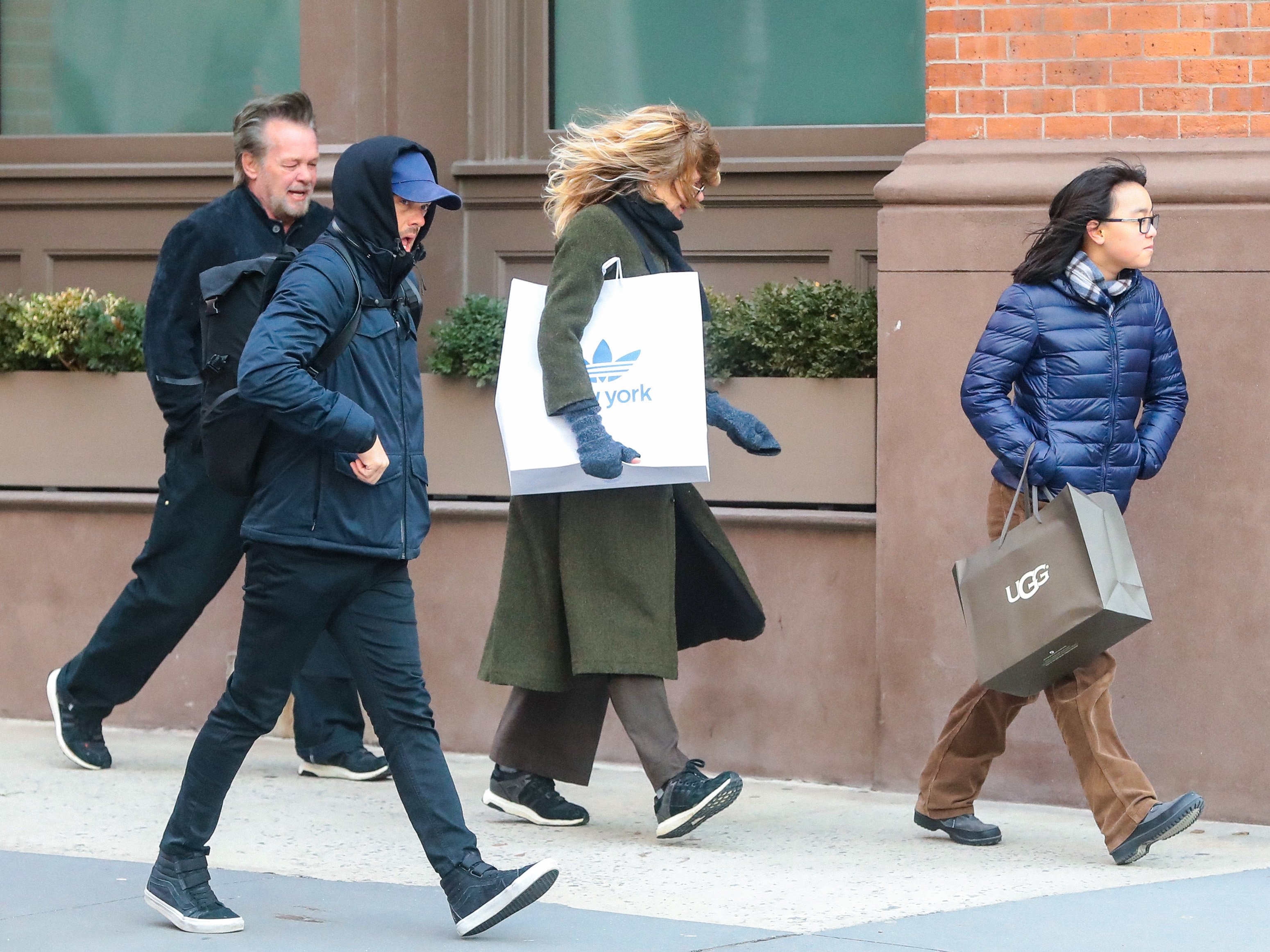 John Mellencamp, Meg Ryan, and Daisy Ryan are seen on January 22, 2019, in New York City. | Source: Getty Images