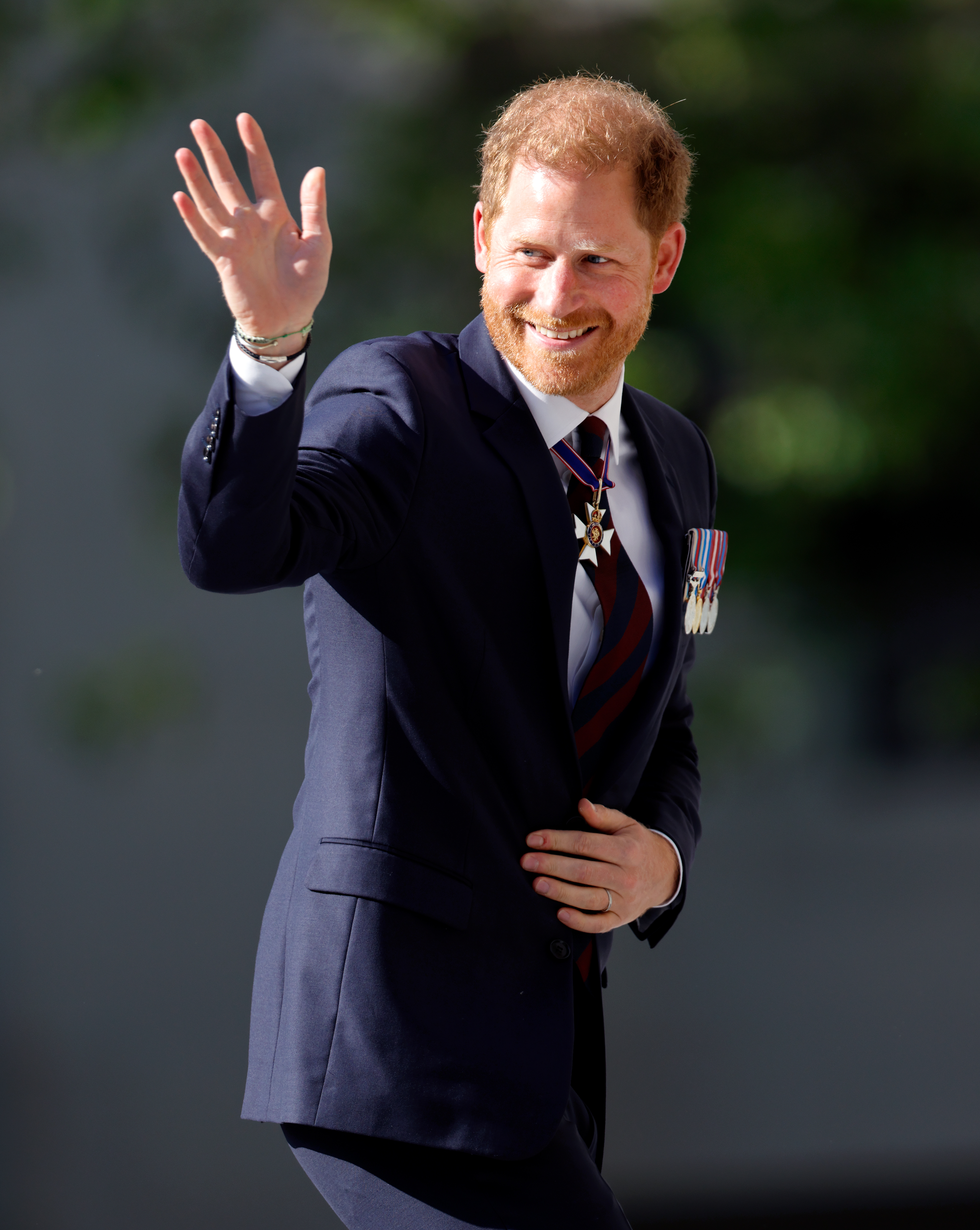 Prince Harry during the Invictus Games Foundation 10th Anniversary Service in London, England on May 8, 2024 | Source: Getty Images