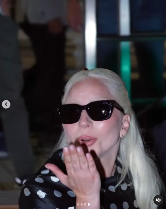 Lady Gaga during the 81st Venice International Film Festival on September 2, 2024, in Venice, Italy | Source: Instagram/entertainmenttonight