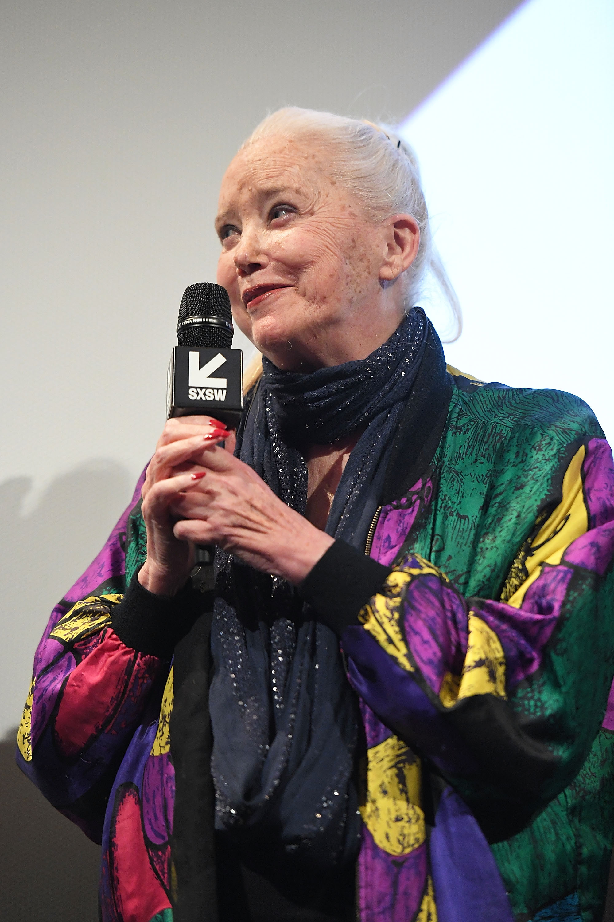 Sally Kirkland speaks onstage during the "The Most Hated Woman In America" premiere 2017 SXSW Conference and Festivals in Austin, Texas on March 14. | Source: Getty Images