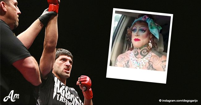 Diego Garijo, el luchador de MMA que se transforma en drag queen por la  noche