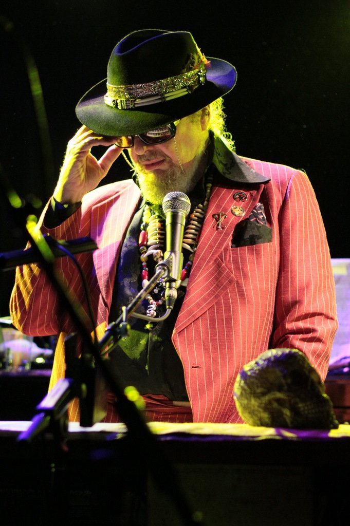 Dr. John performing at Le Poisson Rouge, New York City, 2011. | Photo: Wikimedia Commons Images