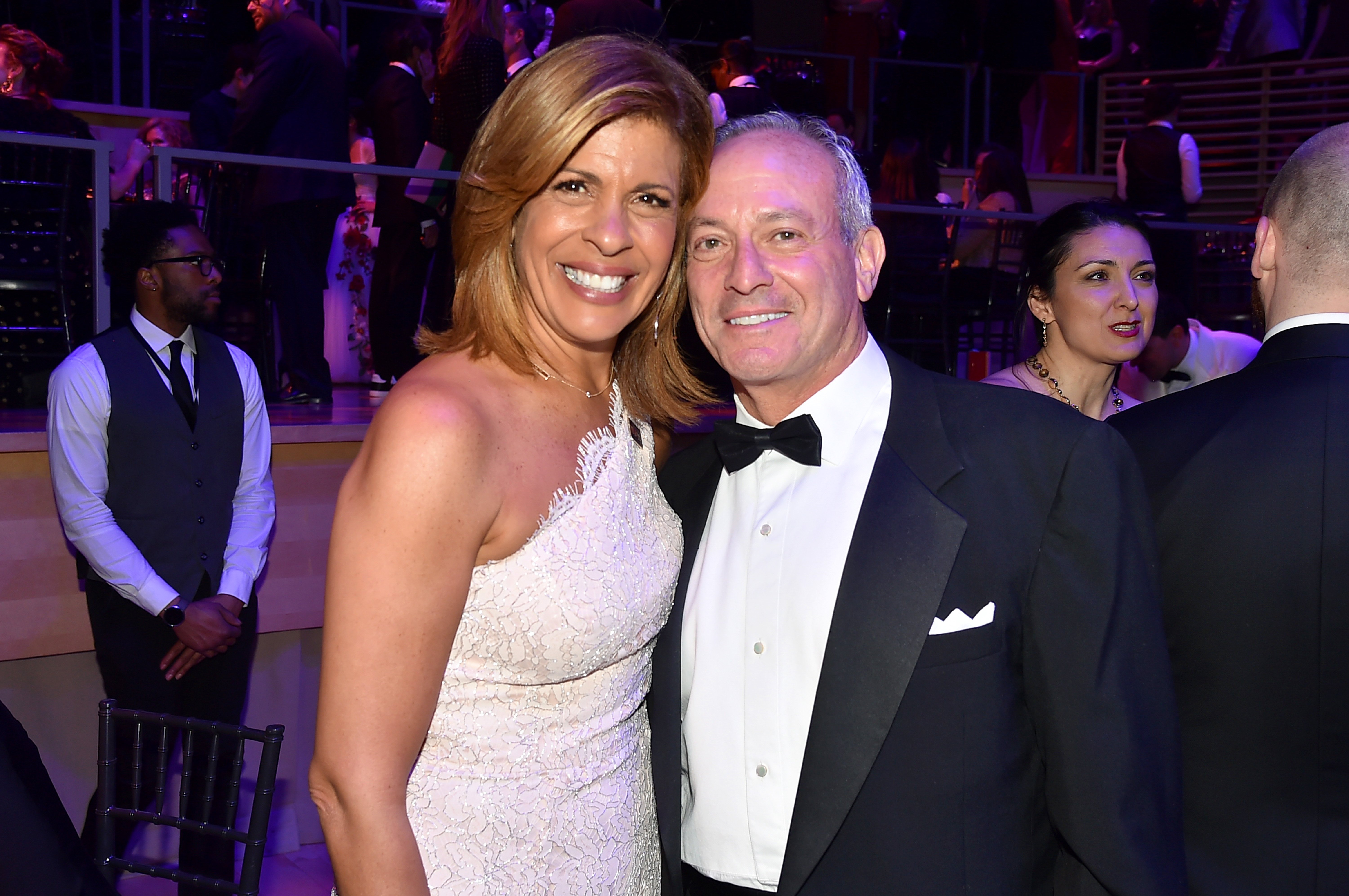 Hoda Kotb and Joel Schiffman on April 24, 2018 in New York City | Source: Getty Images 