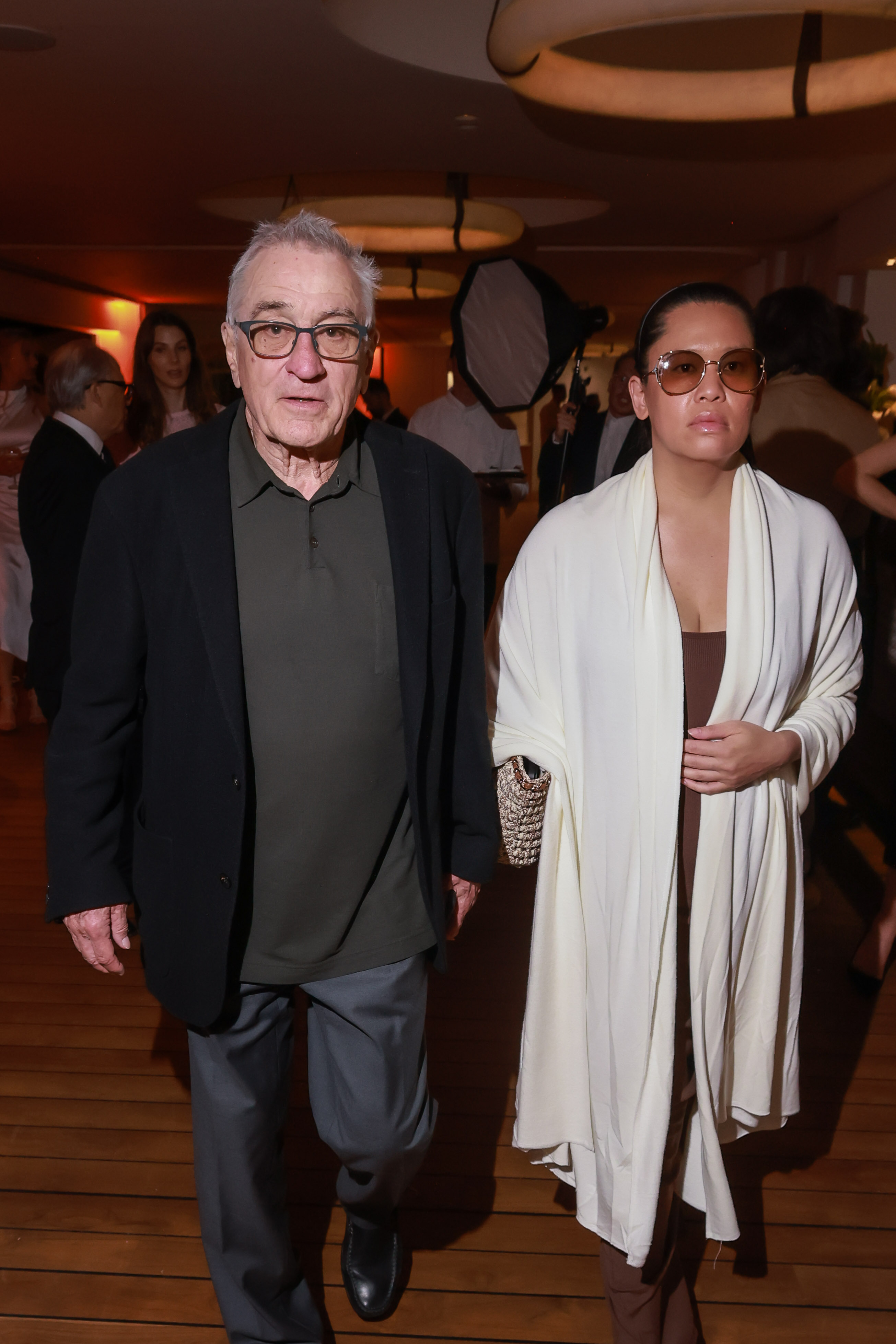 Robert De Niro and Tiffany Chen in Cap d'Antibes, France on May 23, 2023 | Source: Getty Images