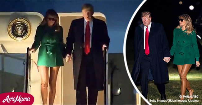 Melania Trump confused media with 'nude' pair of leggings that made her legs look bare