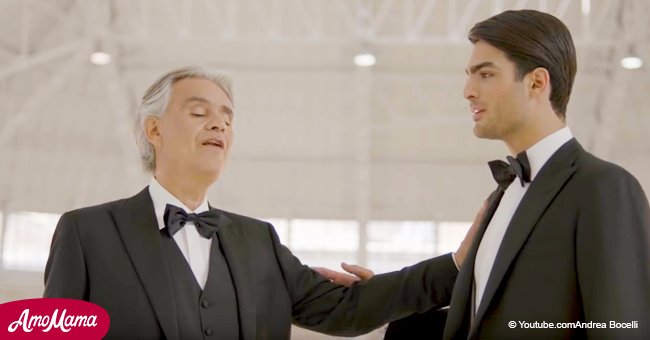 Andrea Bocelli's son revealed his talent just 2 years ago - now their duet makes us tear up