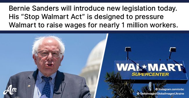 Bernie Sanders introduces a bill that pushes Walmart to raise minimum wage to $15