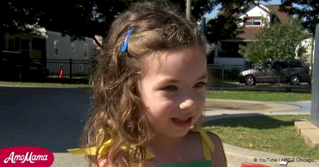 4-year-old girl named Florence helps people affected by a hurricane with the same name