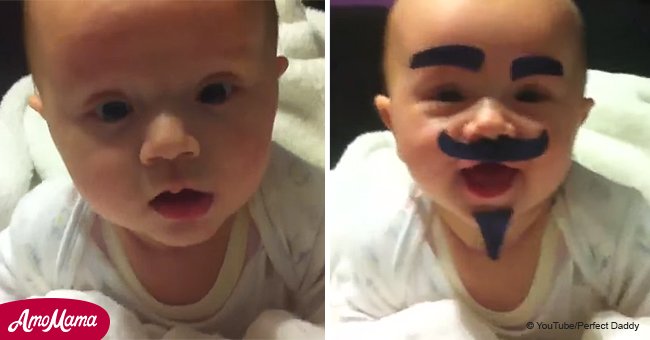 Here's what happened when wife left husband alone with little baby