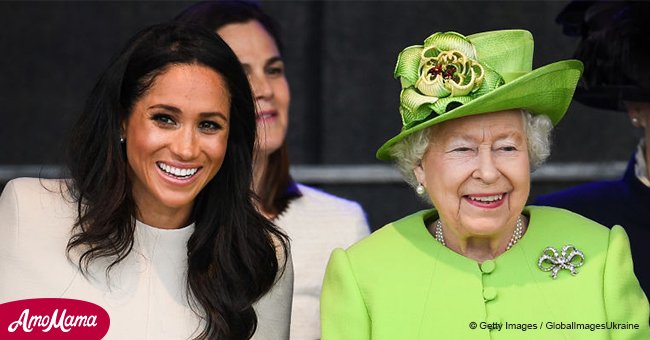 Meghan Markle stuns in Givenchy dress on first solo outing with the Queen