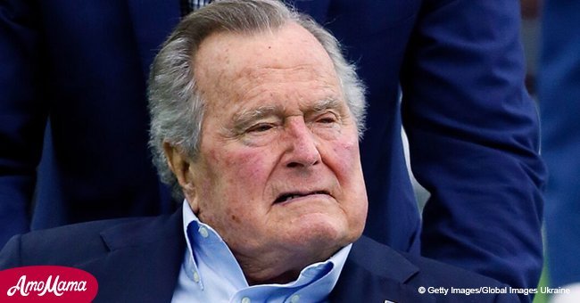 George H.W. Bush discharged from hospital after being treated for low blood pressure