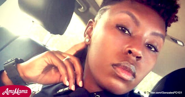 A Louisiana police officer was shot multiple times before her shift started