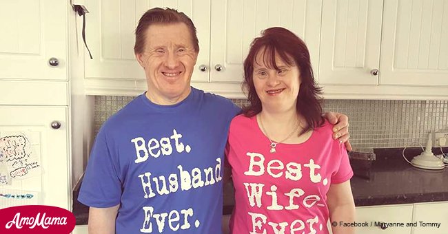 Couple with Down syndrome that was labelled 'disgusting' celebrates their 23rd anniversary