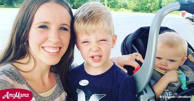 Jill Duggar has come under fire for photos of her children