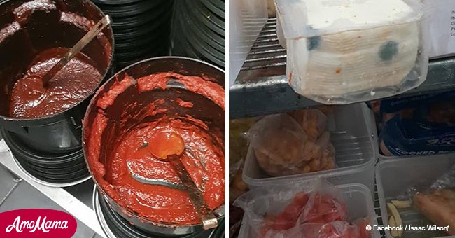 Guy shared striking photos of 'Domino Pizza' kitchen's lowdown that caused noise via Internet