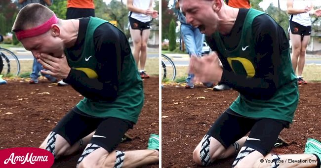 Athlete burst into tears learning he became first guy with cerebral palsy signing Nike contract