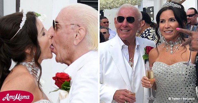 WWE legend Ric Flair ties the knot for the fifth time