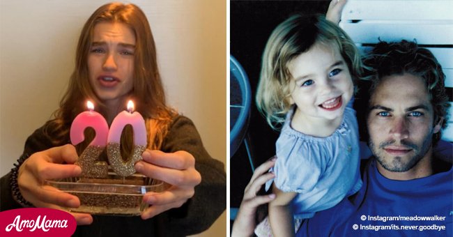 Paul Walker’s daughter is all grown up as she celebrates 20th birthday with an emotional photo