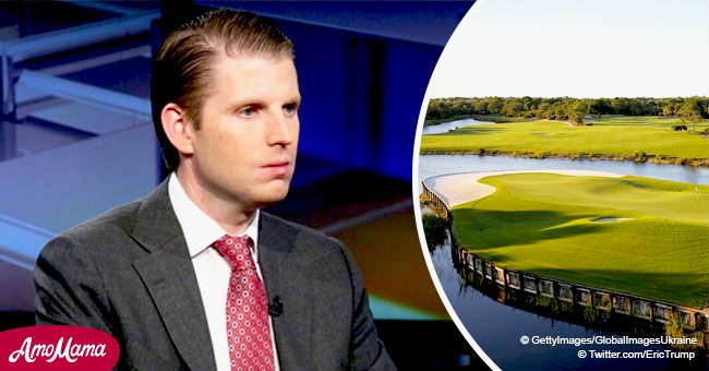 Eric Trump posts beautiful view of Trump National Golf Club amid shutdown, sparks backlash