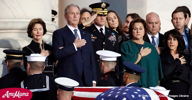 George H.W. Bush's children paid a heartwrenching tribute to their late father