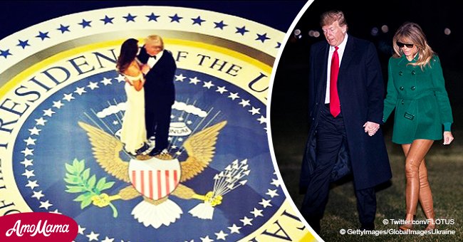 Melania pays affectionate tribute to President Trump's inauguration anniversary in a sweet photo