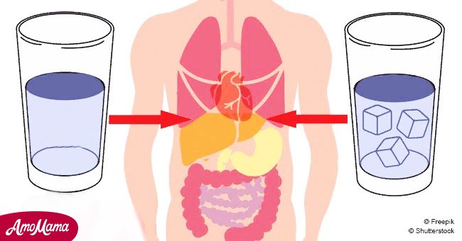 Some studies suggest that drinking cold or warm water has different effects on health