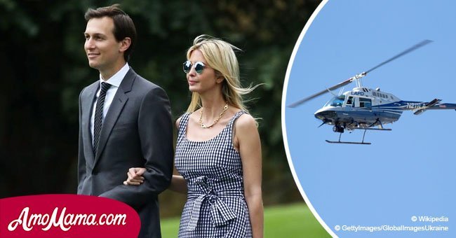 Ivanka Trump and Jared Kushner's helicopter suffered engine failure on the way to New York