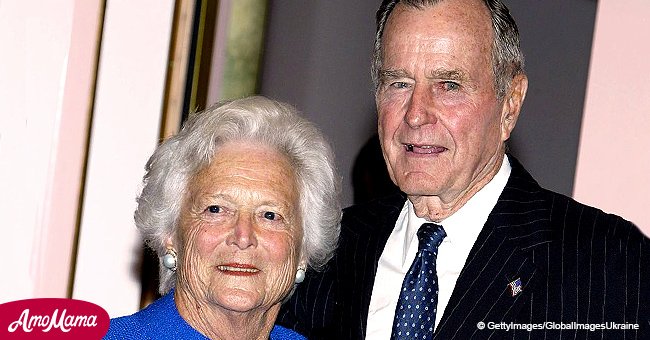 George H.W. Bush in intensive care less than 24 hours after Barbara's funeral