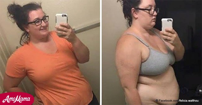 Woman who was sexually assaulted in high school shares her stunning weight loss journey