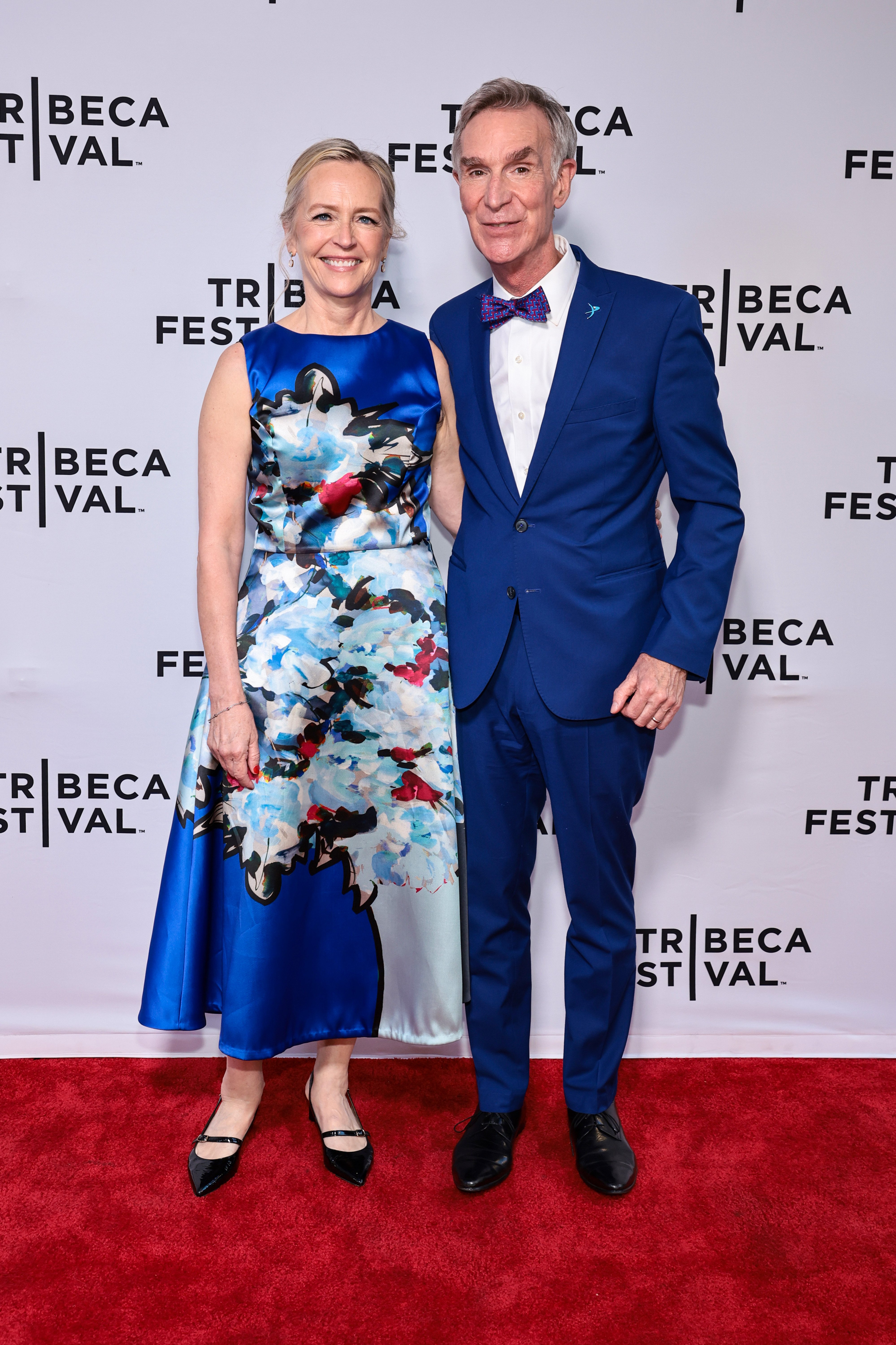 Liza Mundy and Bill Nye attend the Tribeca Festival at SVA Theater on June 17, 2022 in New York City. | Source: Getty Images 