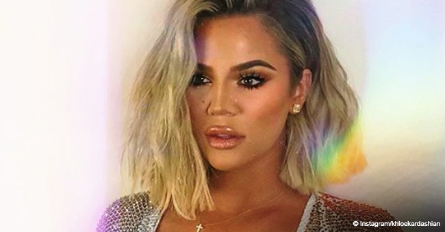 Khloé Kardashian steals hearts with new photo of daughter in yellow turban & cute, colorful onesie