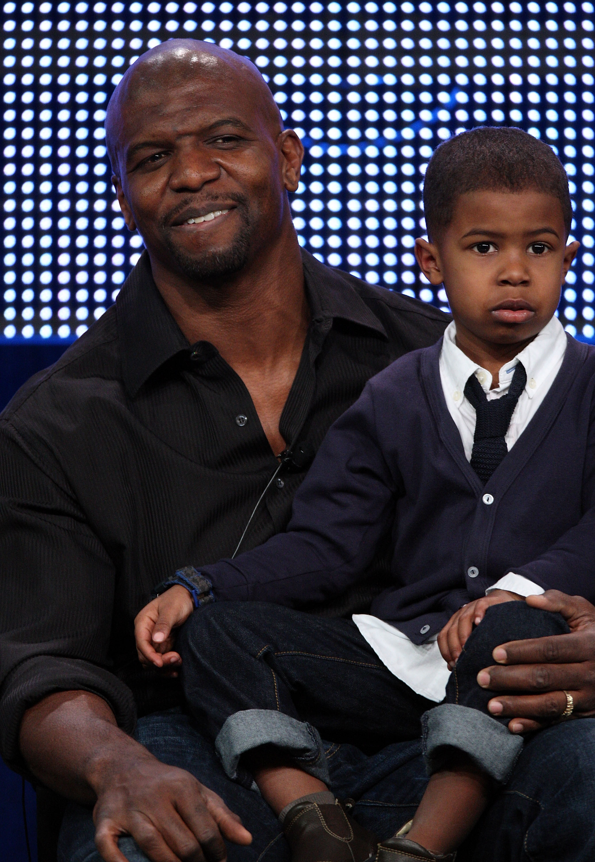 Terry and Isaiah Crews during the Television Critics Association Press Tour on January 14, 2010 | Source: Getty Images