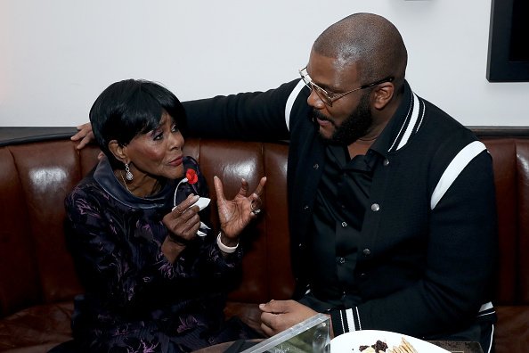 Cicely Tyson and Tyler Perry at the Netflix Premiere of "A Fall From Grace" at Metrograph on January 13, 2020 in New York City.| Photo:Getty Images