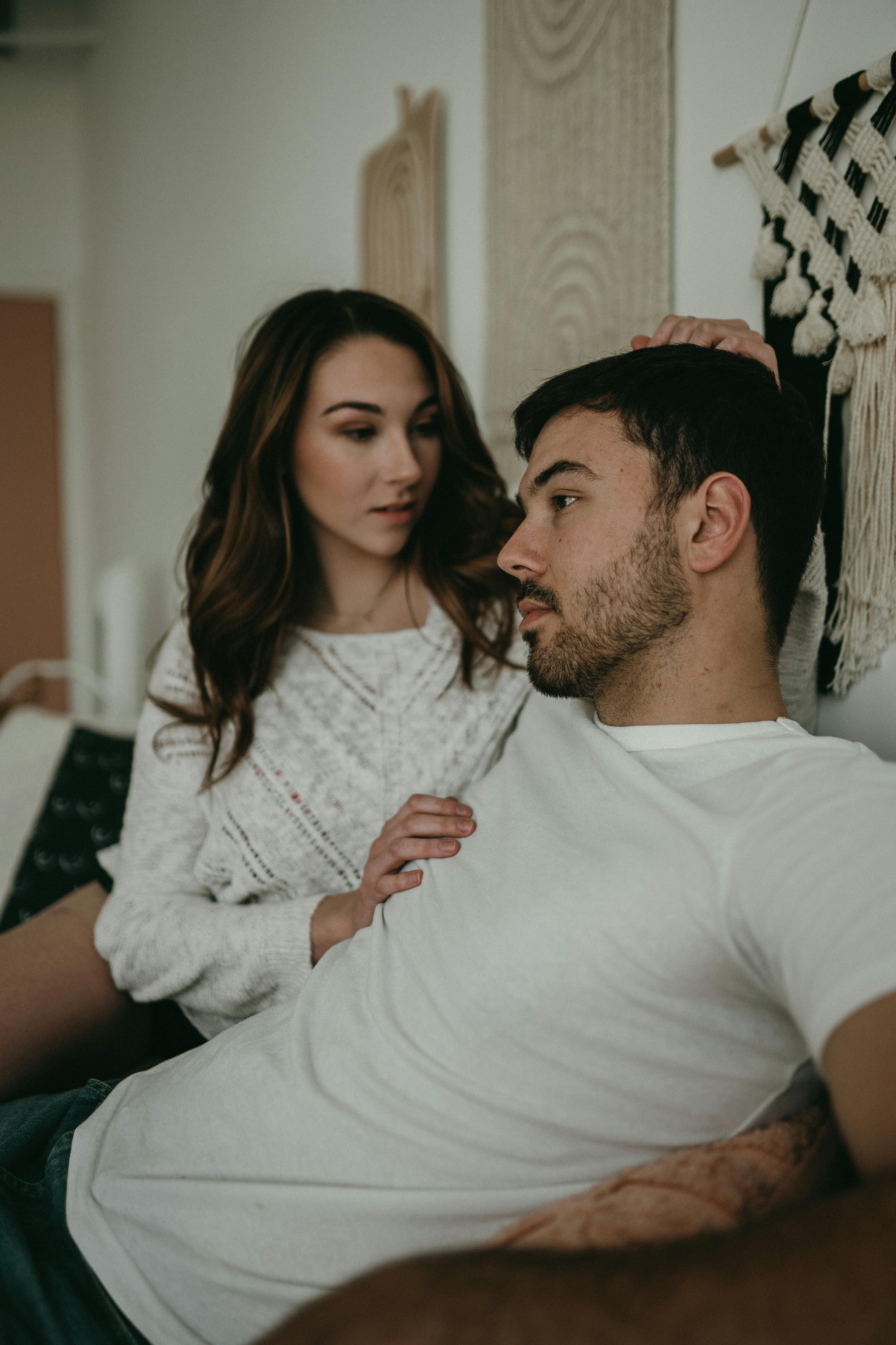 A woman looking at her partner | Source: Pexels