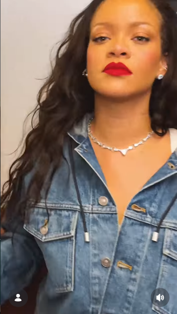 Rihanna in another video for Dior dated December 16, 2025 | Source: Instagram/badgalriri