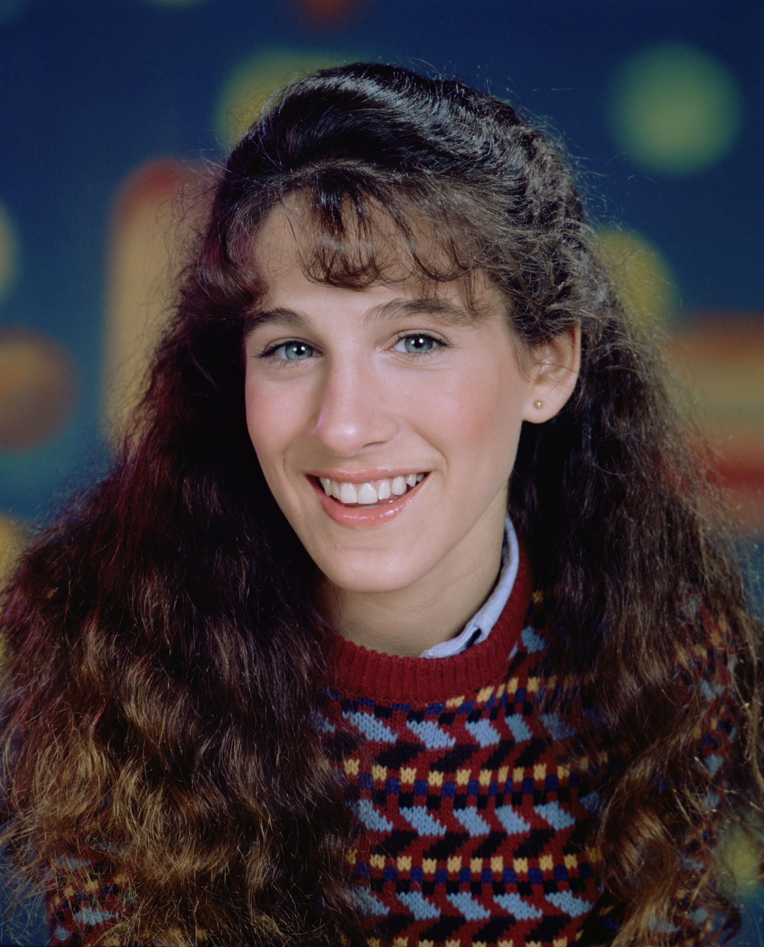 Sarah Jessica Parker on the set of "Square Pegs," 1982 | Source: Getty Images