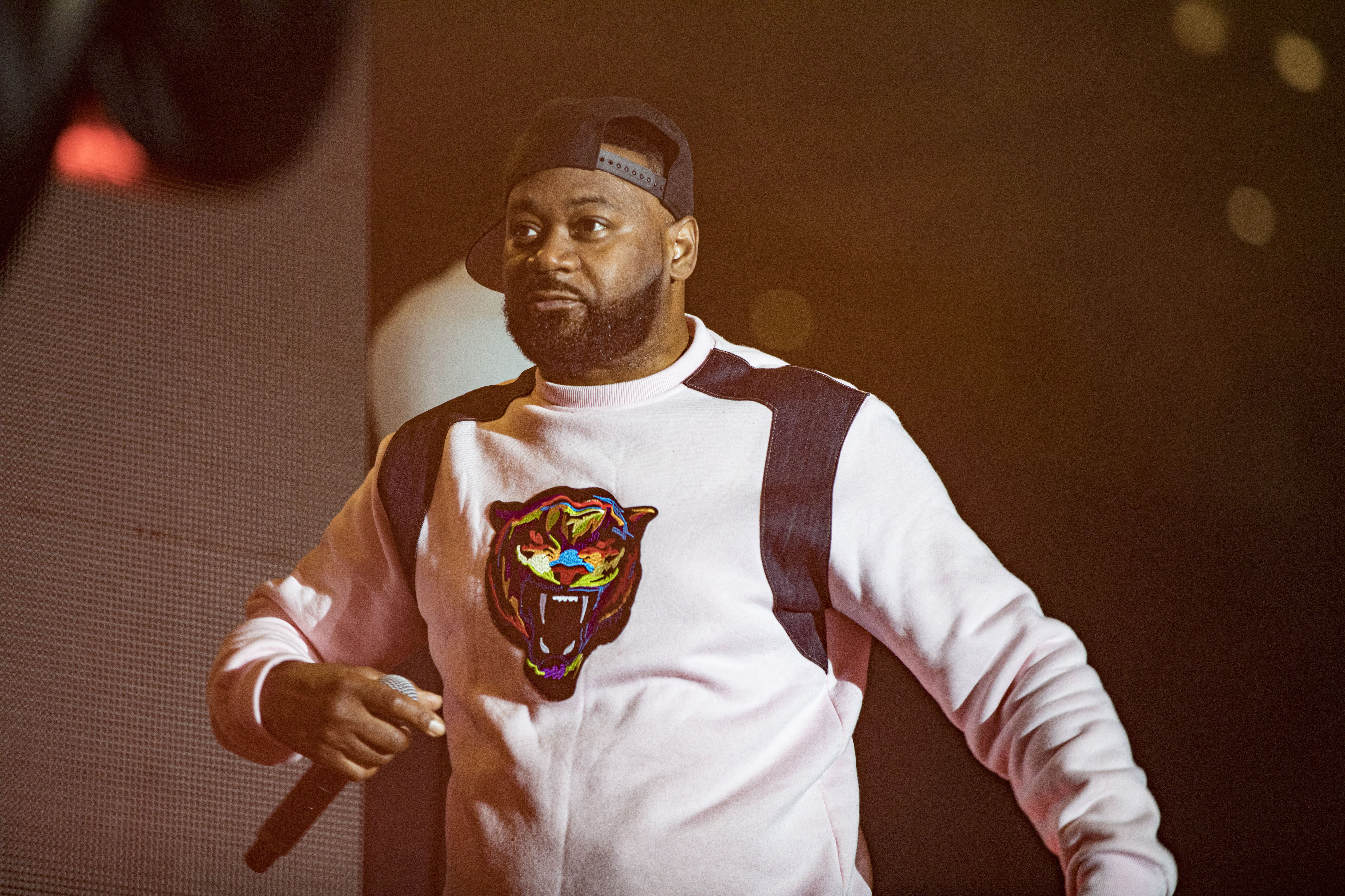 Ghostface Killah of Wu-Tang Clan is pictured as he performs on stage on the final night of the "New York State of Mind Tour" at PETCO Park on October 6, 2022, in San Diego, California | Source: Getty Images