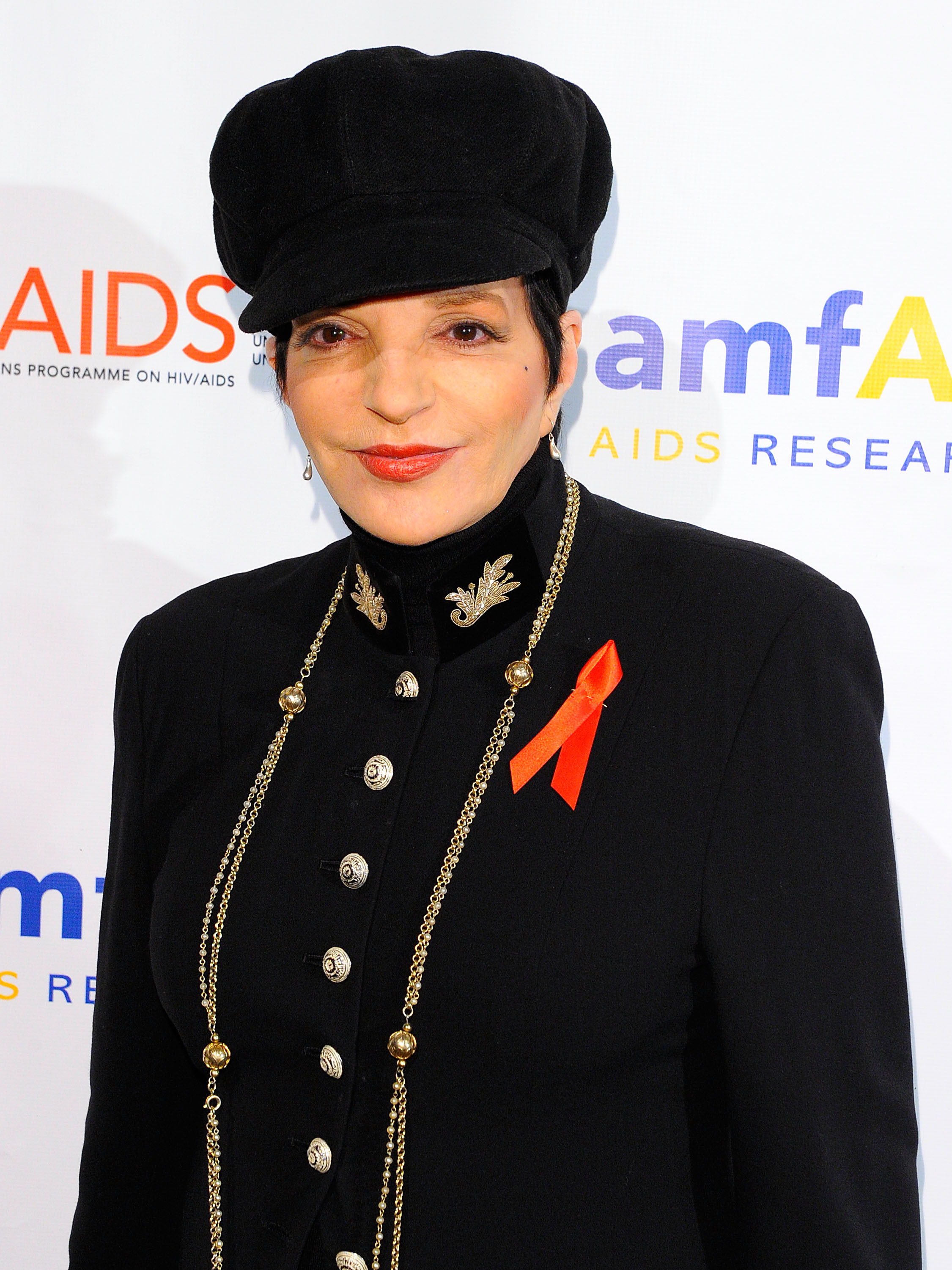 Liza Minnelli attends the World AIDS Day event "Light for Rights" at Washington Square Park on December 1, 2010, in New York City. | Source: Getty Images