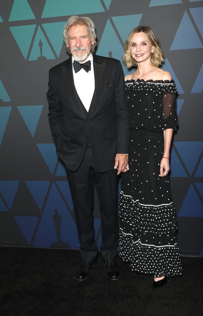 Harrison Ford und Calista Flockhart am 18. November 2018 in Hollywood, Kalifornien | Quelle: Getty Images