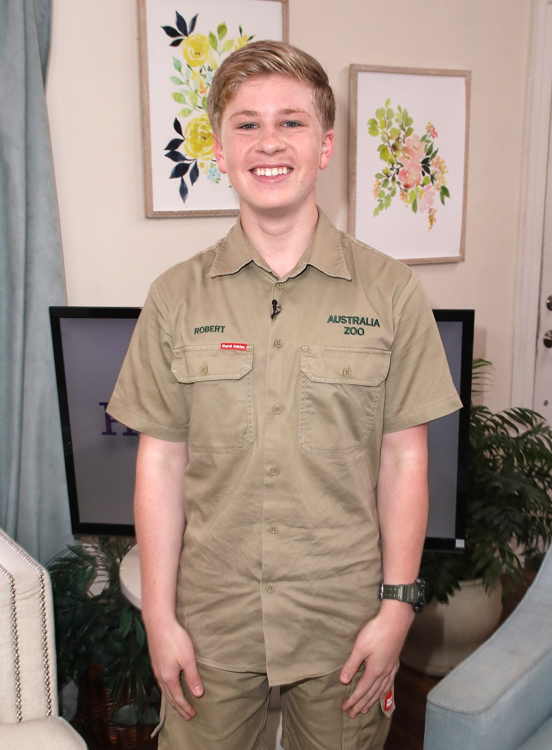 Robert Irwin at Hallmark's "Home & Family" on April 24, 2018, in Universal City, California. | Photo: Getty Images